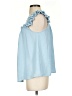 Unbranded 100% Polyester Blue Sleeveless Blouse Size S - photo 5