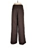 Unbranded 100% Polyester Brown Dress Pants Size Med Petite - photo 2