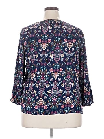 St. John's Bay 3/4 Sleeve Blouse (view 2)