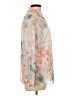 Rose + Olive 100% Polyester Floral Ivory Long Sleeve Blouse Size L - photo 4