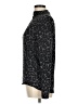 BeachLunchLounge Animal Print Black Turtleneck Sweater Size M - photo 5