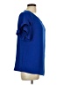 Shein Blue Short Sleeve Blouse Size 12 - photo 4