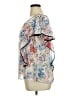 Alyx 100% Polyester Ivory Short Sleeve Blouse Size 1X - photo 5