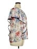 Alyx 100% Polyester Ivory Short Sleeve Blouse Size 1X - photo 4
