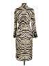 Zara Basic Animal Print Gold Casual Dress Size M - photo 2