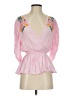 Cleobella 100% Viscose Pink 3/4 Sleeve Blouse Size XS - photo 1