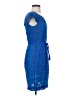 BCBGMAXAZRIA Blue Cocktail Dress Size 0 - photo 4