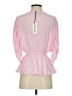 Cleobella 100% Viscose Pink 3/4 Sleeve Blouse Size XS - photo 2