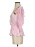 Cleobella 100% Viscose Pink 3/4 Sleeve Blouse Size XS - photo 5