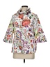 Sara Campbell Print White Raincoat Size M - photo 1