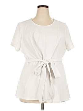 Lane Bryant Short Sleeve Blouse