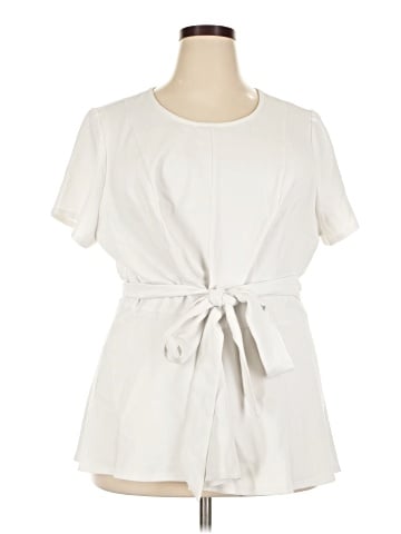 Lane Bryant Short Sleeve Blouse (view 1)