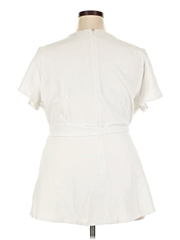 Lane Bryant Short Sleeve Blouse (view 2)