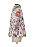 Sara Campbell Print White Raincoat Size M - photo 5