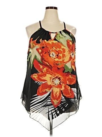 Unique Spectrum Sleeveless Blouse (view 1)