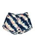 Athleta Girl Tie-dye Blue Athletic Shorts Size 16 - photo 1