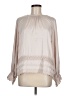 En Creme Tan Long Sleeve Blouse Size M - photo 1