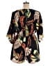Shein Curve 100% Polyester Tropical Black Romper Size 14 Plus (1) - photo 2