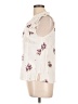 Pale Sky 100% Rayon Ivory Sleeveless Blouse Size L - photo 5