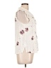 Pale Sky 100% Rayon Ivory Sleeveless Blouse Size L - photo 4
