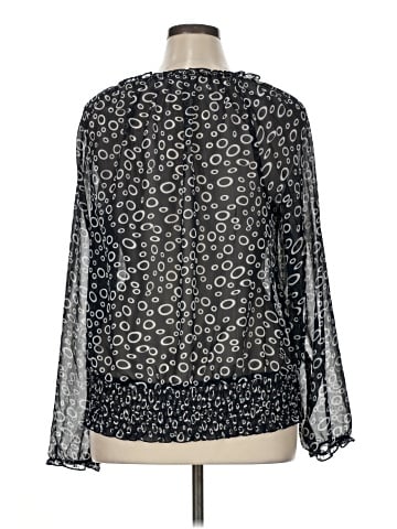 Cj Banks Long Sleeve Blouse (view 2)