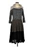 Robbie Bee Tweed Gray Casual Dress Size L - photo 1