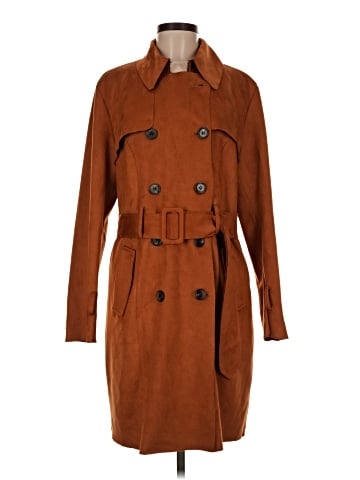 Elie Tahari Trenchcoat (view 1)