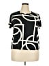 Sanctuary Black Short Sleeve T-Shirt Size 2X - photo 1
