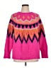 A New Day Chevron-herringbone Pink Pullover Sweater Size 1X - photo 1
