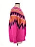 A New Day Chevron-herringbone Pink Pullover Sweater Size 1X - photo 4