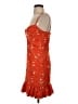 Three Floor 100% Polyester Orange Cocktail Dress Size XXS - photo 5