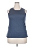 Assorted Brands Blue Sleeveless T-Shirt Size XXL (estimated) - photo 1