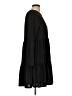 Zara Solid Black Casual Dress Size L - photo 4
