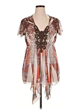 One World Short Sleeve Blouse (view 1)