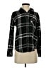 Rails Plaid Black Long Sleeve Button-Down Shirt Size XS - photo 1