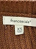 Francesca's Floral Brown Pullover Sweater Size XS - photo 7