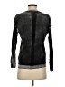 Blanc Noir 100% Cotton Metallic Gray Pullover Sweater Size XS - photo 2