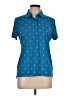 G/Fore Blue Short Sleeve Polo Size L - photo 1