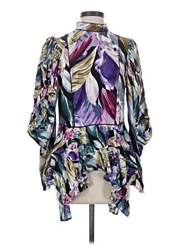 BCBGMAXAZRIA 3/4 Sleeve Blouse (view 1)