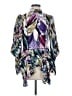 BCBGMAXAZRIA 100% Rayon Purple 3/4 Sleeve Blouse Size S - photo 1
