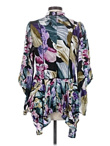 BCBGMAXAZRIA 3/4 Sleeve Blouse (view 2)