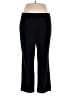 Roz & Ali Solid Black Active Pants Size 14 Petite - photo 1