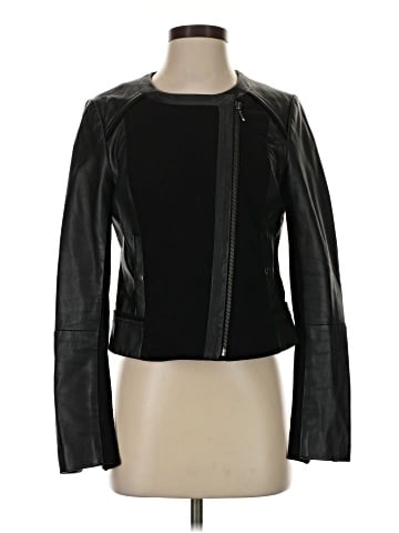 Ett:Twa by Anthropologie Leather Jacket (view 1)