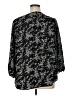 Monday Fun 100% Polyester Black 3/4 Sleeve Blouse Size 1X - photo 2