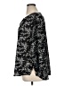 Monday Fun 100% Polyester Black 3/4 Sleeve Blouse Size 1X - photo 5