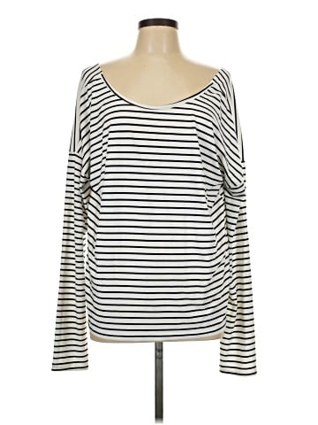 Hem & Thread Long Sleeve T-Shirt (view 1)