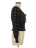 Maison Jules 100% Polyester Black Long Sleeve Blouse Size L - photo 4