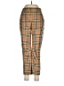 Burberry Plaid Brown Tan Casual Pants Size 4 - photo 1