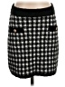 Aqua Tweed Black Casual Skirt Size S - photo 1