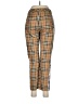 Burberry Plaid Brown Tan Casual Pants Size 4 - photo 2